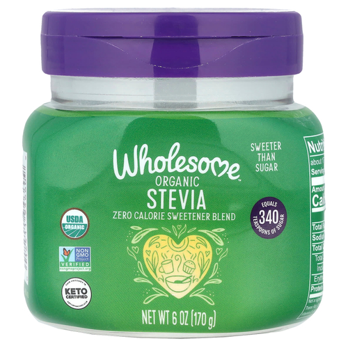 Wholesome Sweeteners, органическая стевия, 170 г (6 унций)