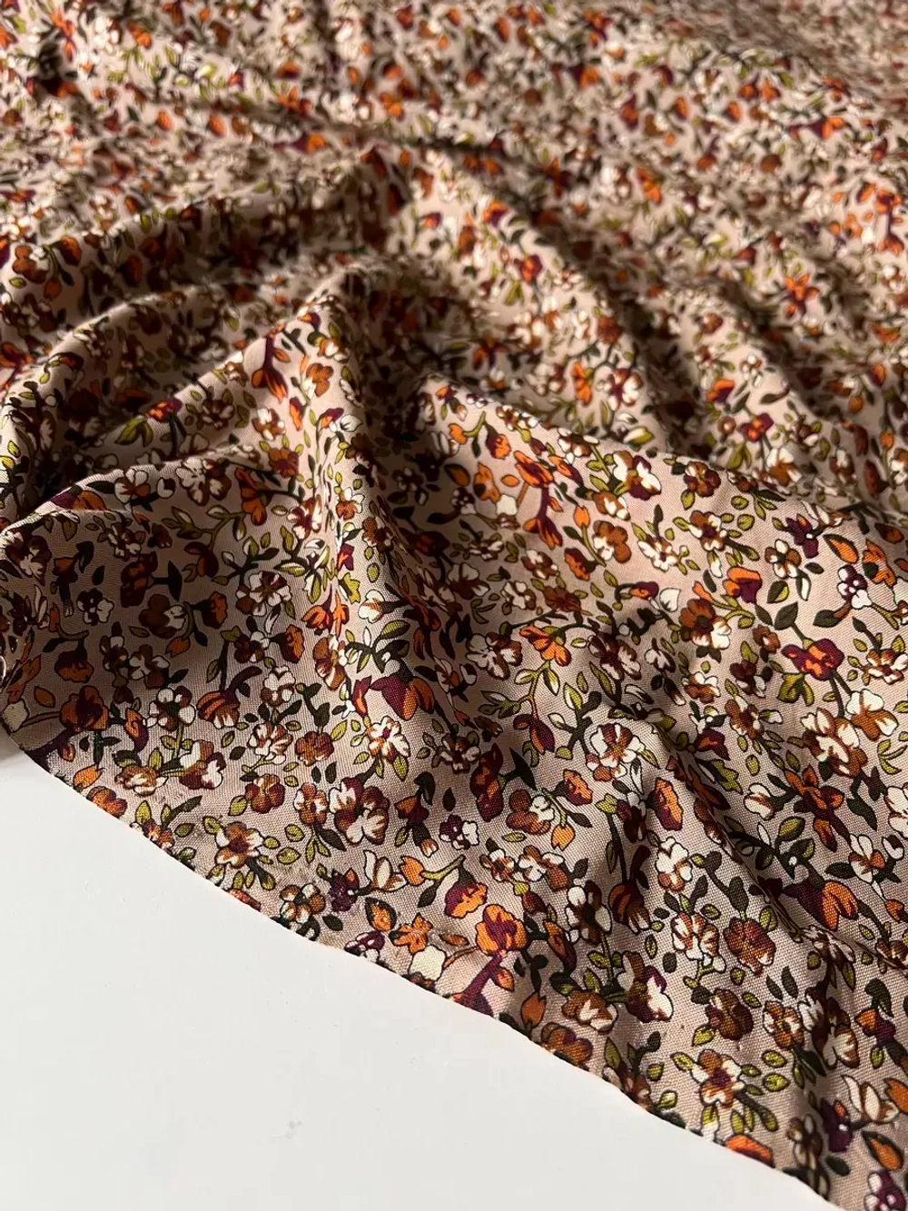 Ткань штапель для шитья 1,5м плательная вискоза