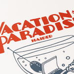 Футболка HAIDED VACATION Экрю