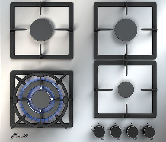 Газовая варочная панель Fornelli PGA 60 Quadro IX