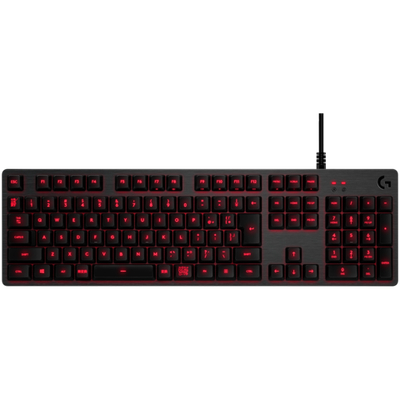 LOGITECH G413 SE Corded Mechanical Gaming Keyboard - BLACK - RUS - USB - TACTILE