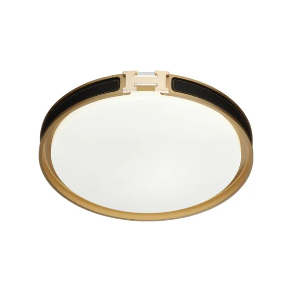 7667/ELN COLOR SN 132 Светильник пластик/черн/золот LED 76Вт 3000/4000/6000К D505 IP43 CCT FAVEMO BLACK