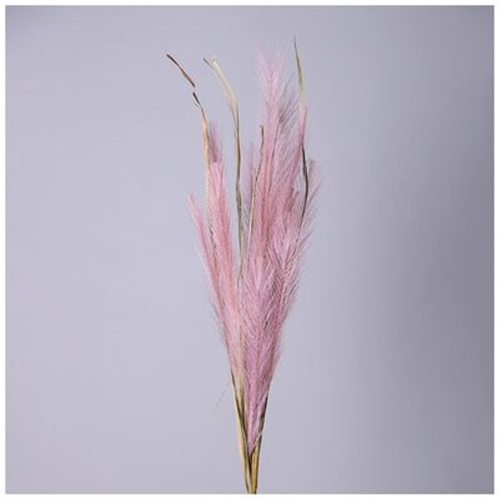 ЦВЕТОК ИСКУССТВЕННЫЙ ПОМПАСНАЯ ТРАВА , ЦВЕТ ПАСТЕЛЬНЫЙ РОЗОВЫЙ
