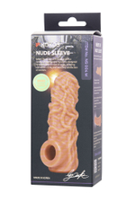 Насадка Kokos с дополнительной стимуляцией телесная 12 см