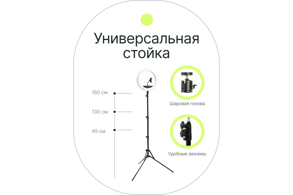 Светодиодный осветитель Raylab RL-0114 Kit кольцевой