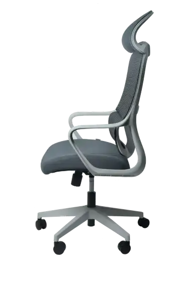 Офисное кресло SPARX FRS-2 Rust White (ткань / сетка, светло-серый)