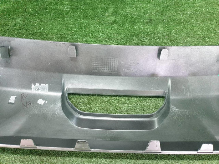 Накладка юбки заднего бампера Kia Rio 4 X (2020-н.в.)