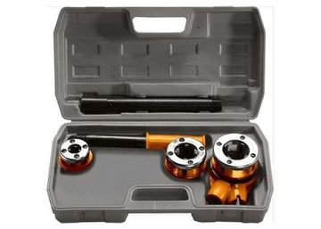 Набор клуппов SPARTA 1/2"-3/4"-1"+ плашкодержатель с трещоткой, 6 предм 773335