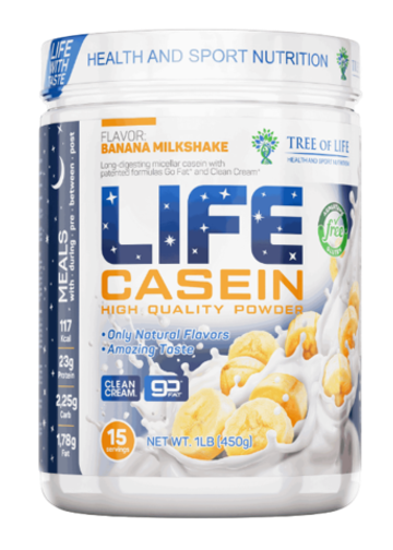 Tree Of Life LIFE CASEIN 450 g , Казеин , Ночной протеин