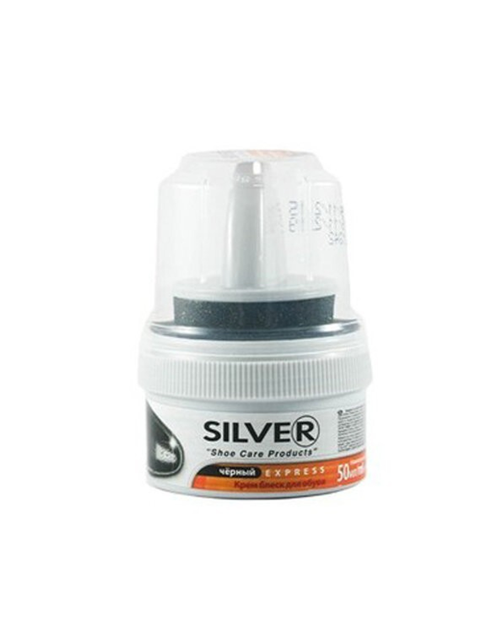 Крем черный для армейской обуви Silver