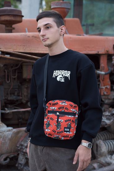 Сумка HOOK Мессенджер Анкл "Граната" красн