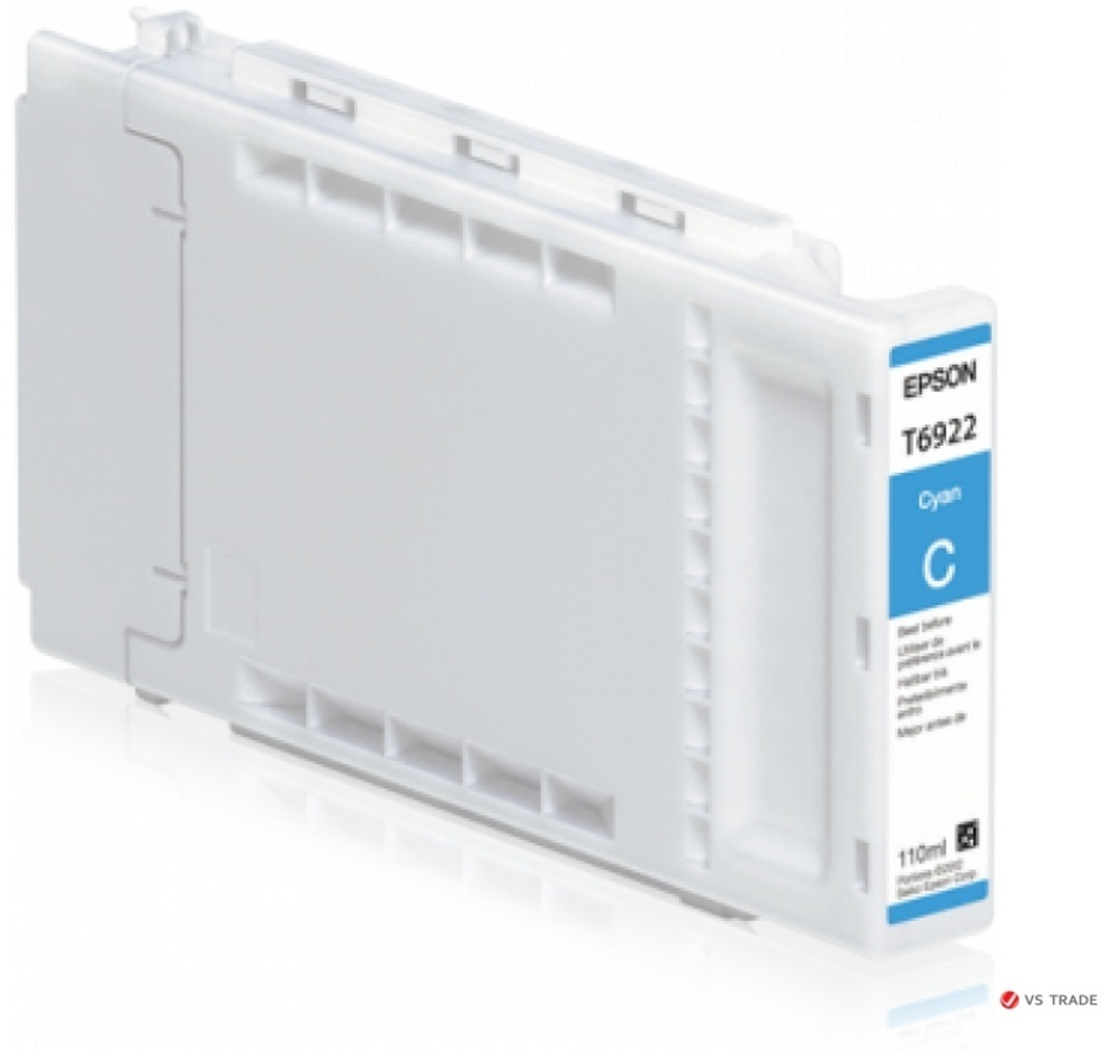 Картриджи Epson C13T69220N ДЛЯ ПРИНТЕРОВ SC-T3000/5000/7000 110ML голубой (cyan)