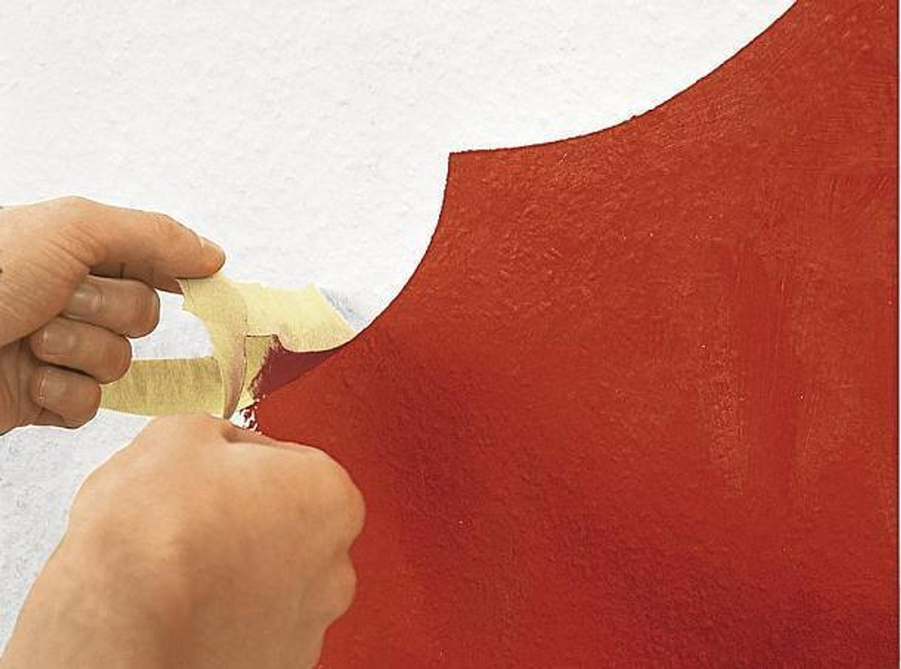 Малярная лента для изогнутых линий Folsen® 0293825, 38ммХ25м, бумажная, желтоватая