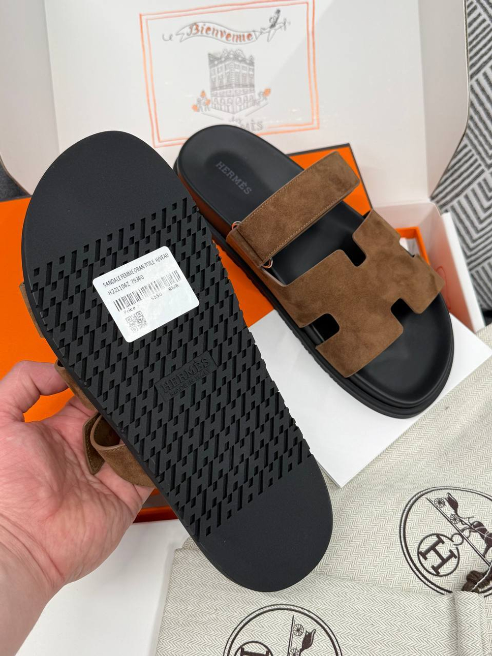 Шлёпанцы Hermes