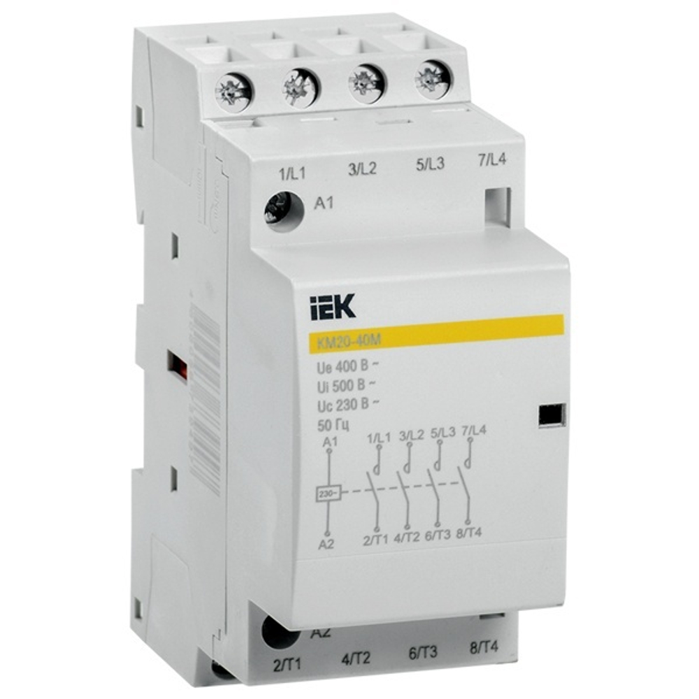 Контактор модульный IEK MKK11-20-40