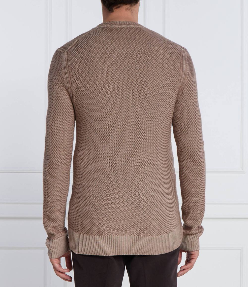 Хлопковый свитер jk-11willon Joop! - коричневый(30037866)