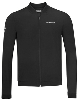 Детская теннисная толстовка Babolat Play Jacket Junior - Black