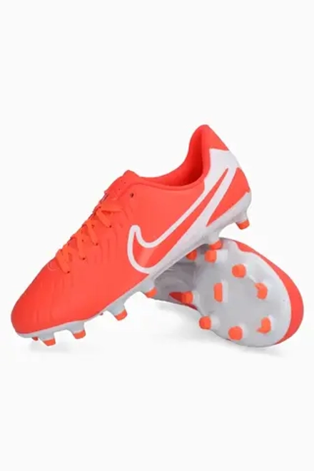 Бутсы Nike Tiempo Legend 10 Club FG/MG Junior - красный