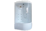 Душевая кабина Royal Bath RB8120BK2-T 120x80 профиль белый/стекло прозрачное