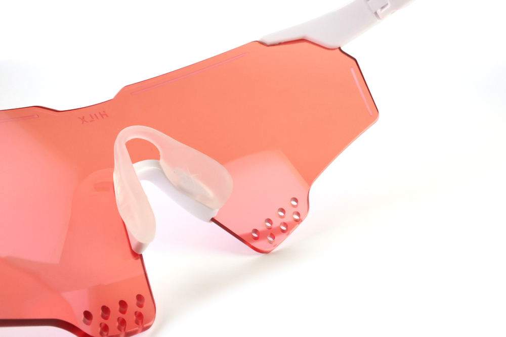 Спортивные очки с диоптриями HILX Gladiator (L) Shiny White / Trail lens