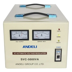 Andeli SVC-5000VA однофазный стабилизатор напряжения 150-250 В ADL23-005