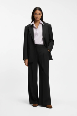 Relaxed-fit trousers with wide leg-1