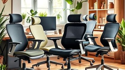 Как выбрать офисное кресло для комфортной работы весь день