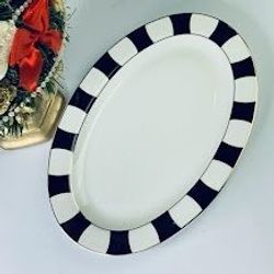 Lenardi 205-359 Набор из 2 овальных блюд 30,5см ЖАКЛИН в под.уп.(х12)Фарфор