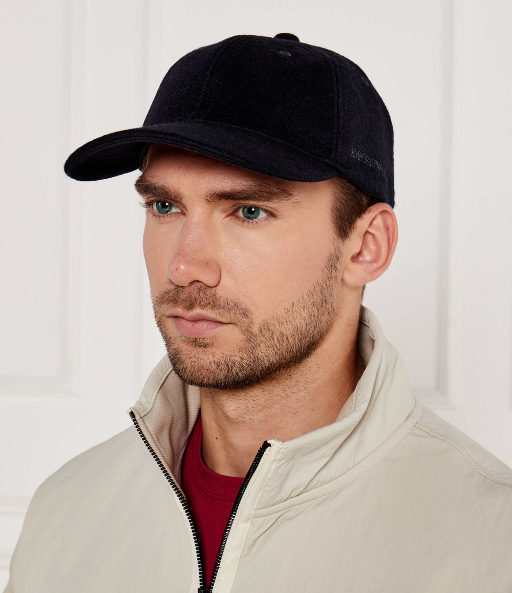 Хлопковая кепка Emporio Armani - темно-синий(627436 4F552)