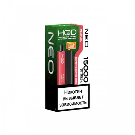 HQD Neo Энергетик-яблоко-киви 15000 затяжек 20мг (2%)
