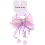 Резинки для волос детские 2шт «КОНФЕТКИ», бантики, микс 5 цветов, d-3см