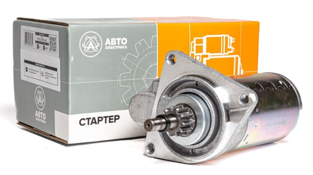 Стартер ВАЗ 2108, 2115 н/образца редукторный 0.95/1.55 кВт, 11 зуб. Avtoelectrica