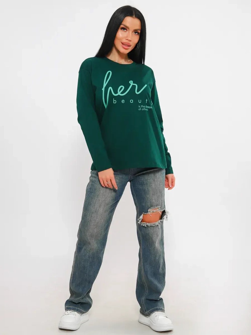 Лонгслив большие размеры