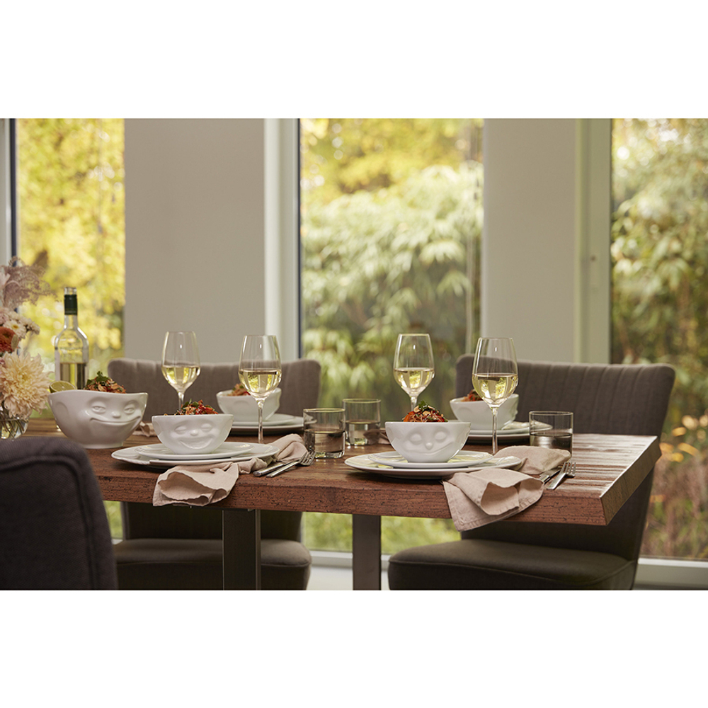 Чаша tassen grinning, 1 л, белая