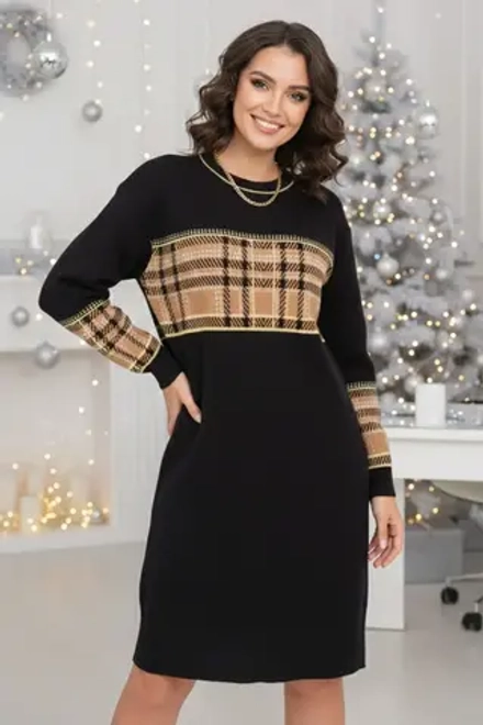 Платье Д 3467/т.синий