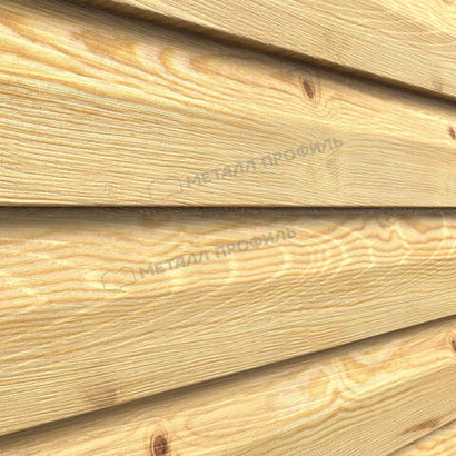 Сайдинг металлический Корабельная доска ECOSTEEL Текстура 0,5мм Сосна