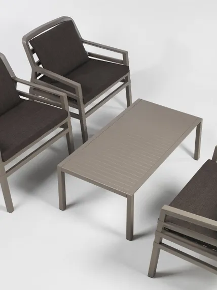 Уличный столик Aria 100х60 см, тортора