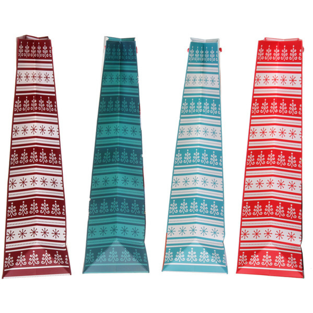 Пакет подарочный «Веселый Дедушка Мороз» 31*42*12 см, микс