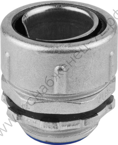 СВЕТОЗАР D=20мм IP54 наружная резьба, Металлическая вводная муфта (60200-20)