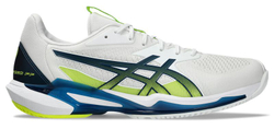 Мужские теннисные кроссовки Asics Solution Speed FF 3 - white/mako blue