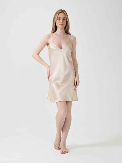 Ночная сорочка OnSilk Jacliene mini Карамель