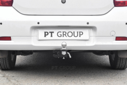 Фаркоп PT GROUP /съемный квадрат/ RENAULT Logan 2014-/ Logan Stepway 2018-(паспорт и сертификат в комплекте)(без электрики) арт.7031501