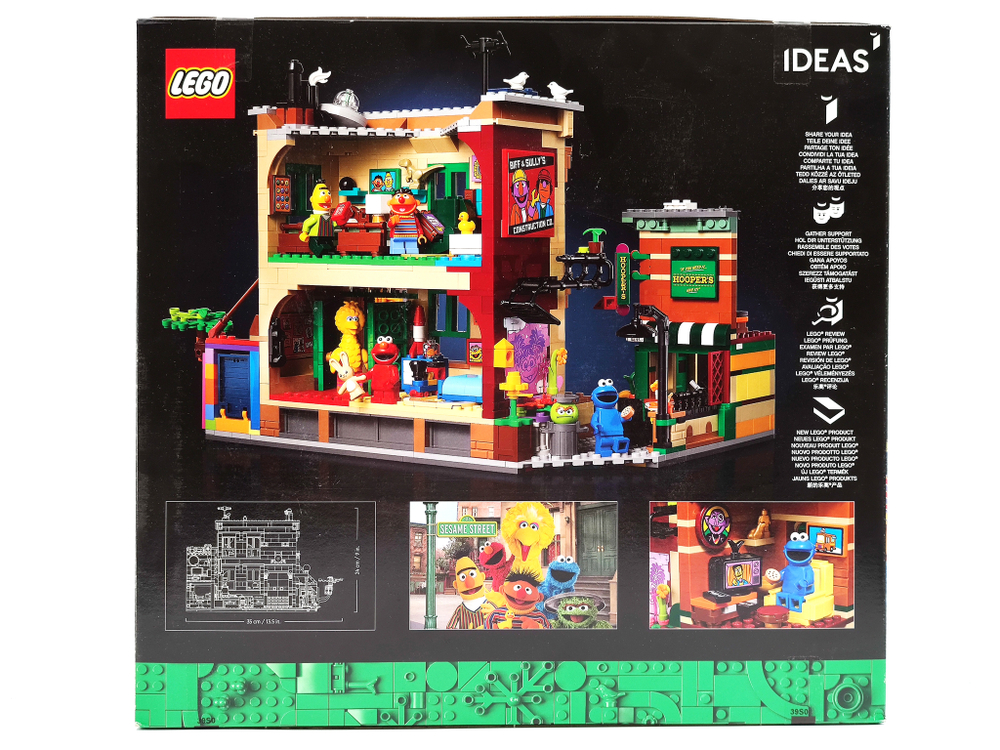 Конструктор LEGO 21324 123 Улица Сезам