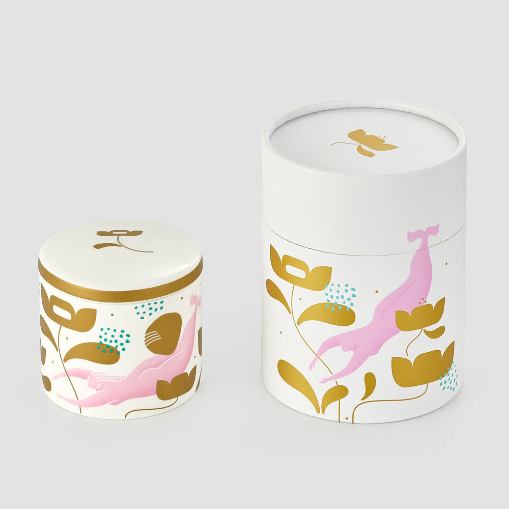 Емкость для хранения Farforite «Русалки» в подарочном тубусе