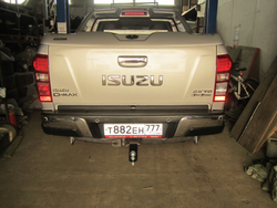 Фаркоп под квадрат для Isuzu D-Max, c 2012-, Бизон.FA 0996-E