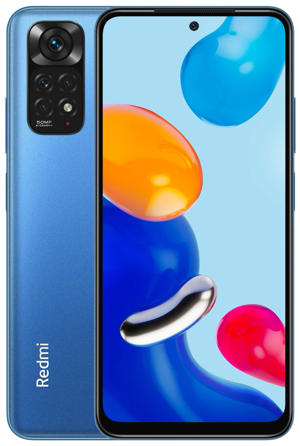 Смартфон Xiaomi Redmi Note 11 NFC 4/128 ГБ RU, синие сумерки