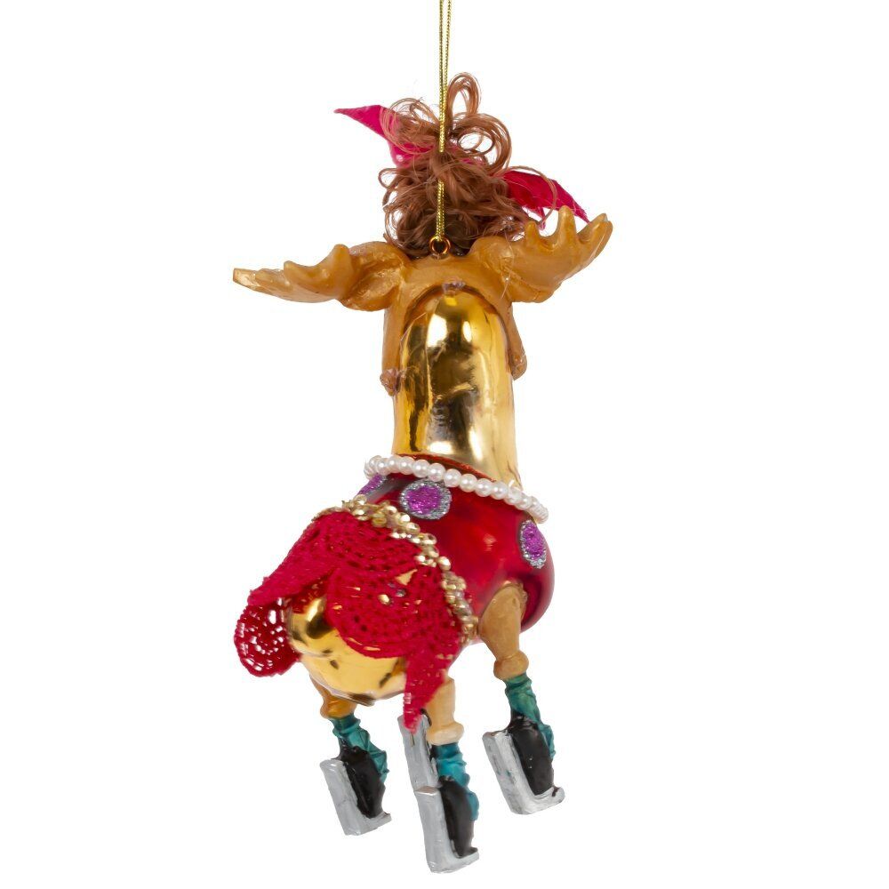 GAEM Украшение новогоднее "Олень", L8,5 W7,5 H13 см