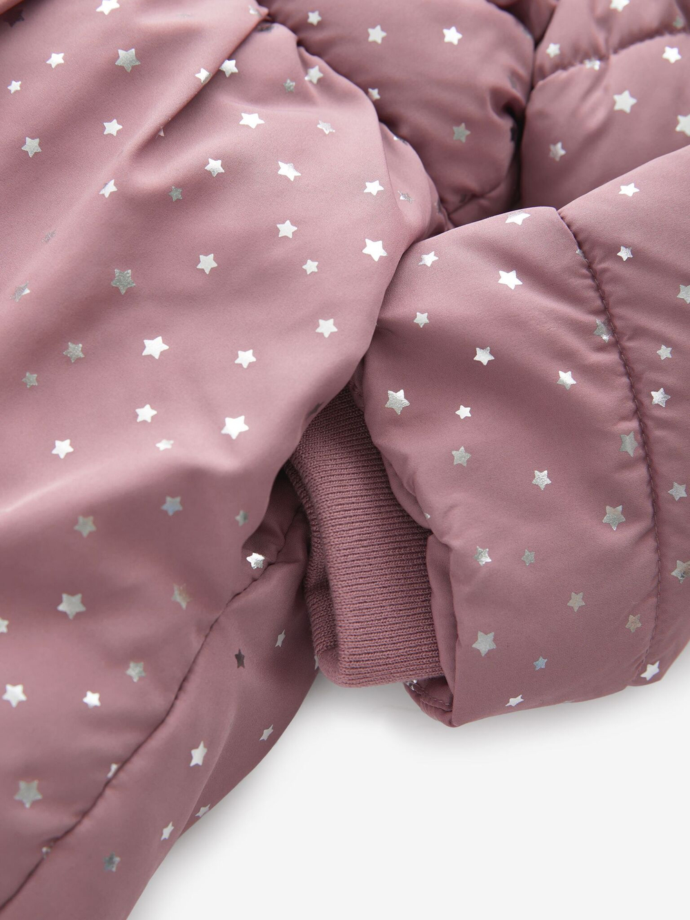 Куртка утепленная с капюшоном для девочки Next K75-870, Розовый