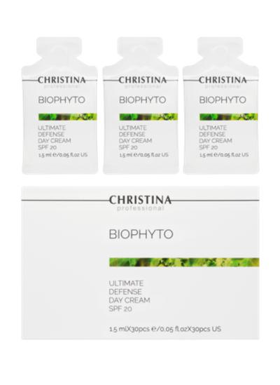 BIO PHYTO Ultimate Defense Day Cream SPF-20 sachets kit 30 pcs