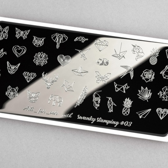 Пластина Swanky Stamping x Arti for you №03